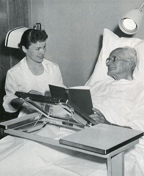 Nurse Visiting Patient